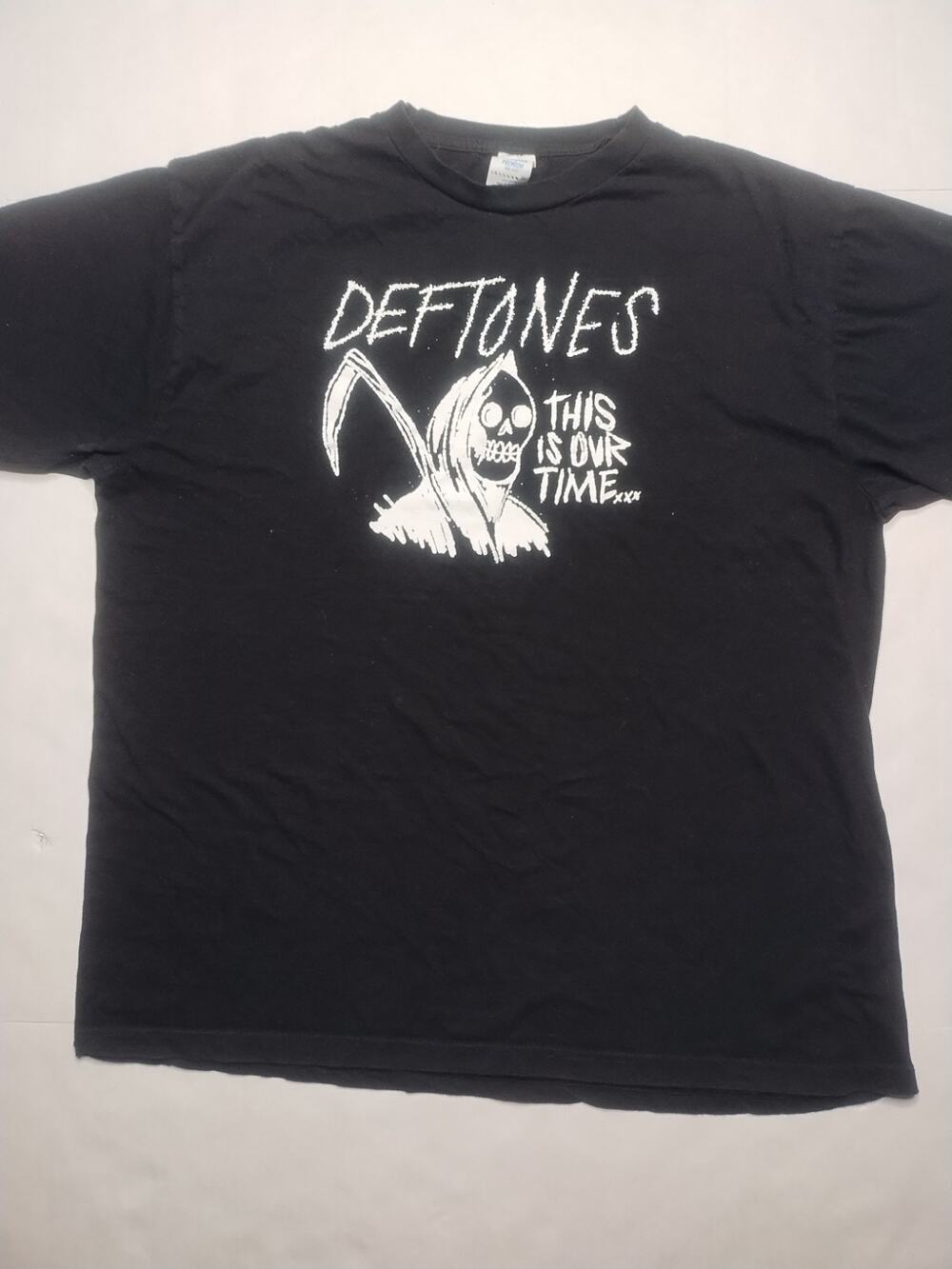 Deftones - “This Is Our Time” - Black Shirt Featuring ‘Grim Reaper’ Image - XL